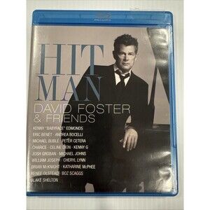 Hit Man: David Foster and Friends (Blu-ray, 2008) W/ Insert